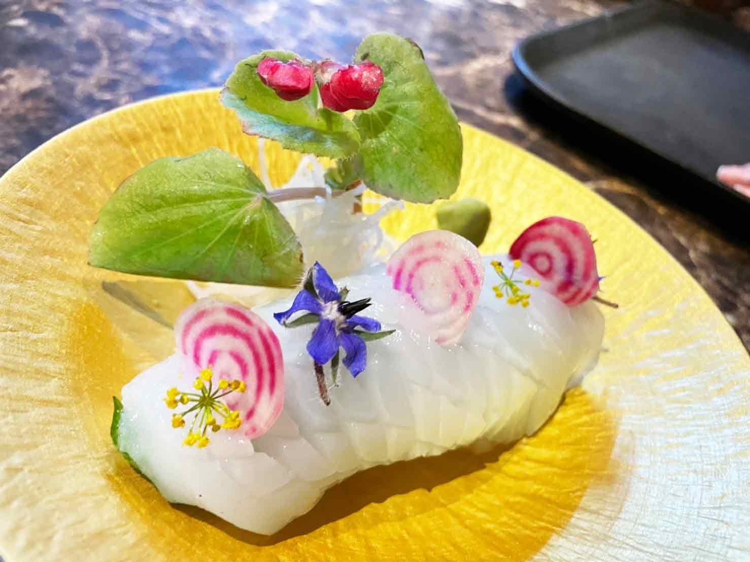 アオリイカのお造り
